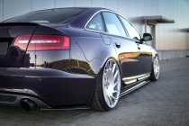 Audi A6 C6 S-Line 2004-2011 Bakre Sido Splitters Maxton Design
